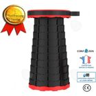 TECH DISCOUNT CONFO® Chaise pliante extérieure camping portable voyage chaise de camping tabouret télescopique
