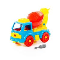 Polesie Blocs-transport "Camion de béton" voiture puzzle pour enfants (29 pièces) (dans une boîte)