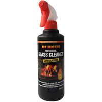 Burner nettoyant vitres professionnel - Spray à gâchette pour anti suie et nettoyer la vitre de votre poêle, cheminée et four-