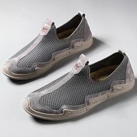 MOCASSIN Homme - d'été Nouveau 2020 chaussures de sport fashion loisir Respirant - gris SQ™