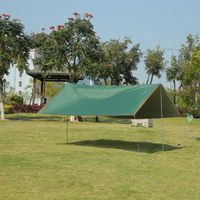 Tissu d'ombre de protection solaire imperméable de jardin de camping extérieur 3 * 5M