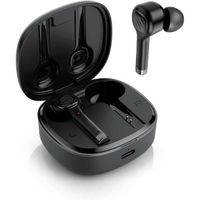 Écouteurs sans fils intra-auriculaires Bluetooth avec microphones CVC8.0 Suppression du bruit pour iPhone / Android