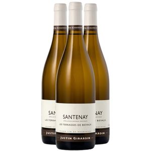 VIN BLANC Justin Girardin Santenay Bieveaux 2022 - Vin Blanc