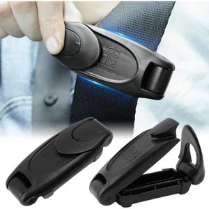 Clip Pince Bloque Ceinture De Sécurité Universel Stop Ceinture Noir