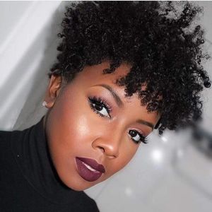 Perruque Afro Bouclée Courte avec Frange - Test et Avis