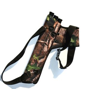 P Prettyia Sac /à Double Poche de Fl/èche Tube de Hanche pour Dos de Carquois