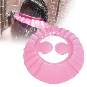 enfants Paquet de 3 shampoing douche bain b/éb/é bonnet de protection doux visi/ère r/églable souple douce bonnet pour nourrisson b/éb/é