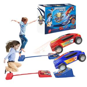 VOITURE - CAMION Jeux de plein air montez sur la voiture-fusée catapulte voiture à inertie Jouets compétitifs d'extérieur pour garçons1PCS