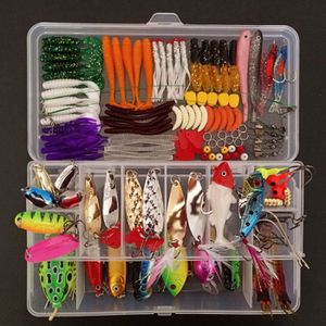 177pcs Trousse d'accessoires de pêche avec boîte de pêche - Cdiscount Sport