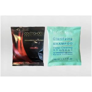 DÉFRISAGE - LISSAGE Soins et masques pour les cheveux Fablookinghair Kit de lissage brésilien Cocochoco à la kératine pour tous les types de 964694