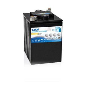 Batterie Marine EXIDE GEL 12V 80Ah - Pour Bateaux Et Caravanes - Haute Performance Et Longue Durée