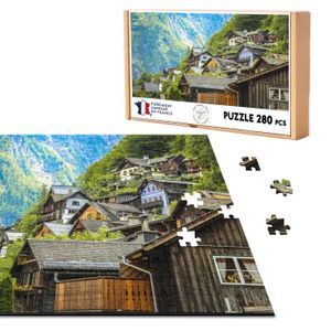 PUZZLE Puzzle Classique 280 pièces Chalets dans la Montag