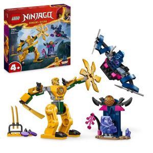 ASSEMBLAGE CONSTRUCTION LEGO® 71804 NINJAGO Le Robot de Combat d’Arin, Jou