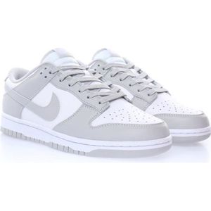 BASKET Baskets Dunkk-SB Low en cuir gris à lacets - Mixte