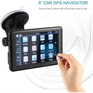 GPS AUTO GPS Auto Voiture 5 Pouces Ecran Tactile Navigation