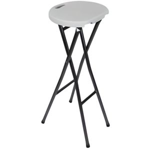Jetcloud Tabouret Pliant Portable R/étractable Tabouret de Camping T/élescopique en Plastique Tabouret L/éger avec Sangle pour Jardin Camping Randonn/ée Voyage P/êche