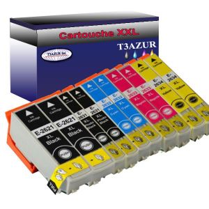 CARTOUCHE IMPRIMANTE Lot de 10 Cartouches Compatibles pour Epson XP-510