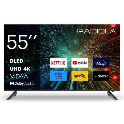 RADIOLA TV LED 4K UHD  55