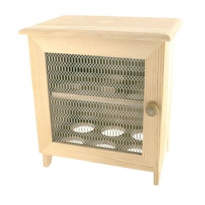 Plateau En Bois Solide Avec 2 Poignées - Dimensions 30x20 Cm, Marque MegaCrea DIY, Neuf