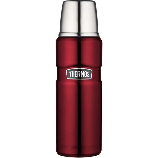 Thermos 184804 Bouteille Isotherme THERMOS "King"-Rouge-470ML