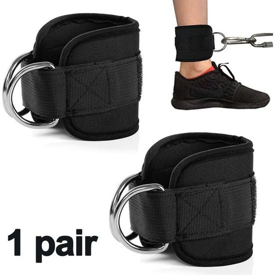 Paire de Sangles Musculation Cheville | 2 sangles de cheville (ou poignet) pour le Fitness | Ankle strap | sangles cheville pour la Musculation - Le Fitness - Le Bodybuilding Paire de Sangles Musculation Cheville | 2 sangles de cheville (ou poignet) pour le Fitness | Ankle strap | sangles cheville pour la Musculation - Le Fitness - Le Bodybuilding