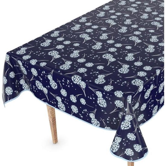 Nappe En Tissu Textile Lavable - En Coton Et Polyester - Violet - 100