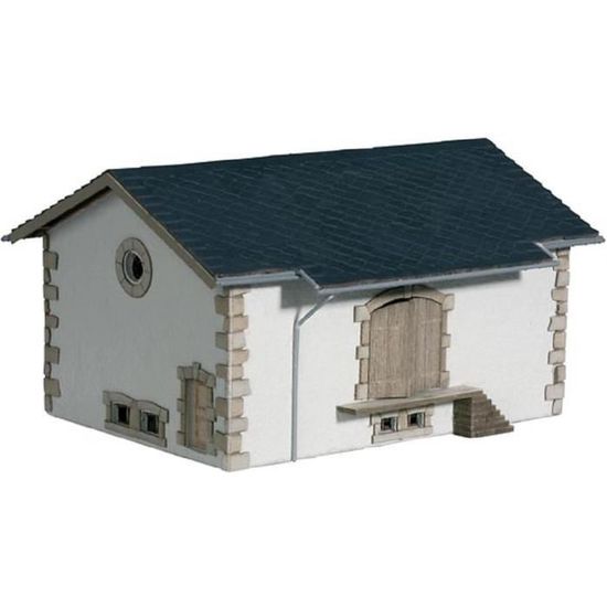 Circuits De Voitures ??lectriques - 66100 Mod?�lisme Ferroviaire Halle Marchandises - Blanc 