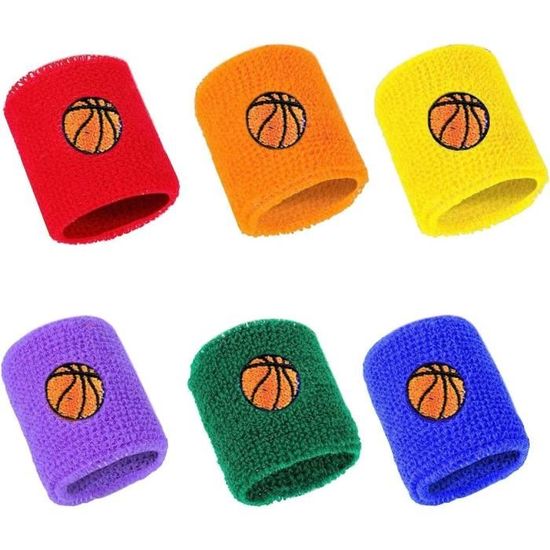 Lot De 2 Bracelets De Sport éponge Premium Blanc - Taille Ajustable