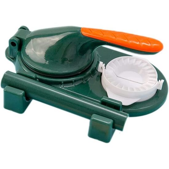 OMZGXGOD Lot De 2 Moules à Raviolis + Rouleau - Carré Et Rond - Facile Pour Boulettes Pierogi Dumplings Faits Maison