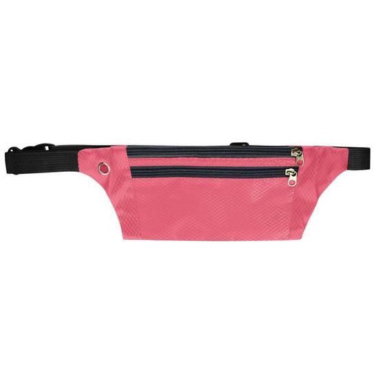 AfitLulu Sac Banane De Sport Unisexe Avec 2 Poches Zippées
