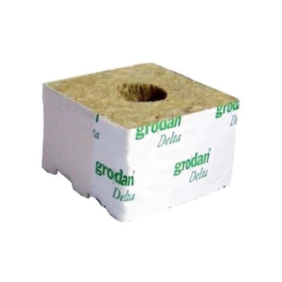 Cubes laine de roche x216 - 100x100x65mm - trou 15/20mm - Grodan ...