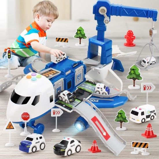 Avion Jouet Transporteur Véhicules Jouets,Cadeau pour Enfant Jouet Enfant 3  Ans Garçons, Voiture Jouets Garcon - Cdiscount Jeux - Jouets