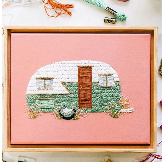 Kit Broderie Point De Croix Femme Africaine - Canevas 40x50cm 11CT Pré-imprimé, Fils Inclus, Idéal Débutant Adulte Ou Enfant, DIY