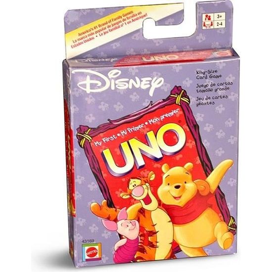 MATTEL UNO JUNIOR MIT WINNIE PUUH 2 - 4 SPIELER…