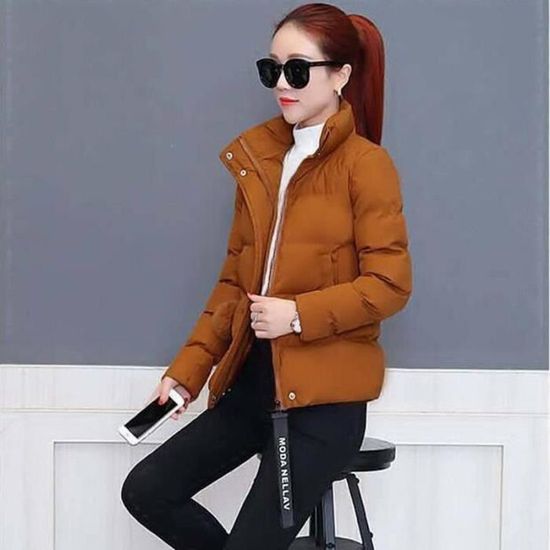 Manteau Femme Joules, Moutarde, Taille 12 - Rembourré, Chaud, Imperméable