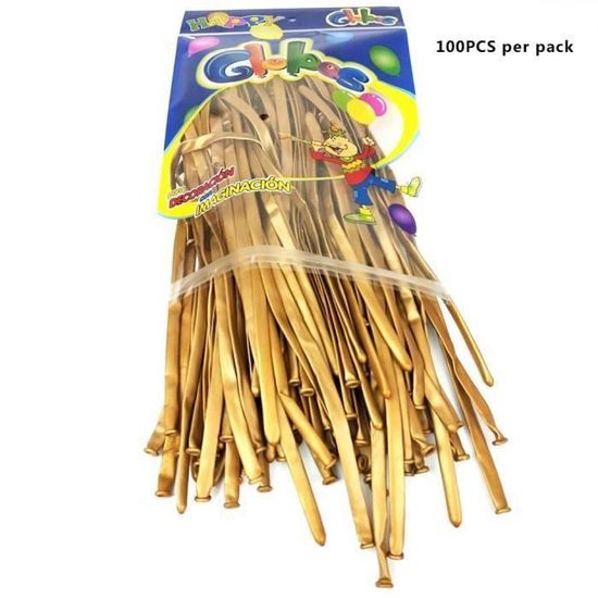 Lot De 150 Ballons Longs En Latex - Pour Fêtes Et Décoration - 7
