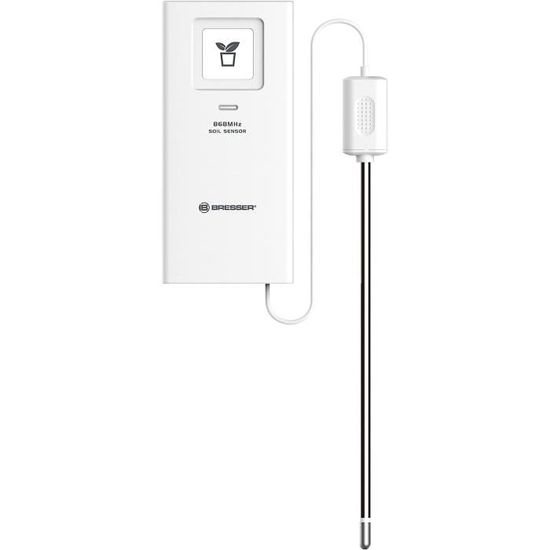 Bresser Thermomètre De Sol Et Hygromètre Capteur Supplémentaire Pour Station Météo - Jardin, Serre, Intérieur Extérieur