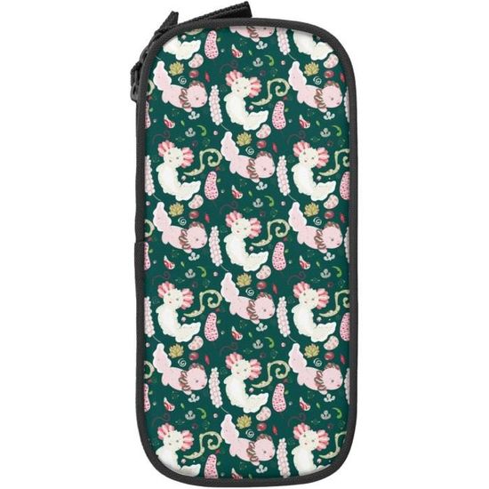 Trousse Scolaire 2-en-1 Silicone Dinosaure - Porte-Stylo Extensible Kawaii, Fermeture Éclair