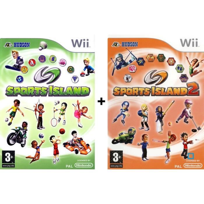 PACK SPORTS ISLAND 1 ET 2 / JEU CONSOLE NINTENDO