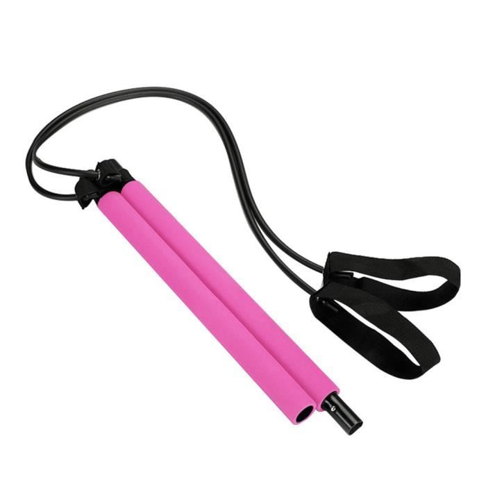Kit de barre de Pilates portable avec barre de Pilates pour exercice de yoga avec bande de résistance #281 yoga fitness
