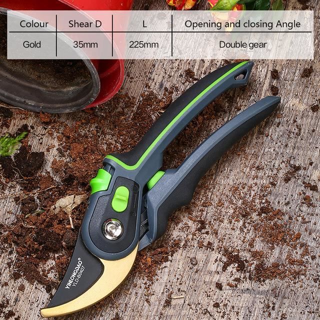 Jardinage plante élagage cisaillement branche Machine arbuste jardinage cisailles outil enclume branche cisaillement verger élagage