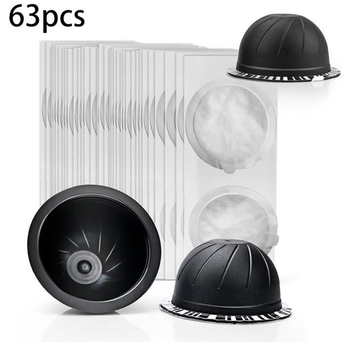 Ensembles à café,Pour Nespresso Vertuo café Capsule tasse auto adhésif feuille d'aluminium inviolable ménage et - Type Package 2