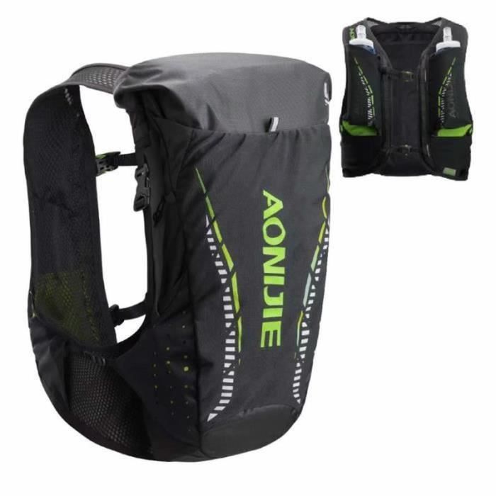 TM17779-Veste d'hydratation 18L Ultra Trail Running Sac à Dos Pack Veste Marathon Veste De Course Coureur en Plein Air - Seul