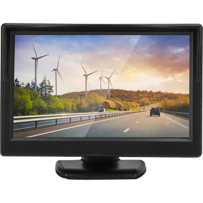 Moniteur, Caméras de surveillance TFT Caméra de surveillance, Rétroéclairage HD Moniteur LCD pour inverser le stationnement