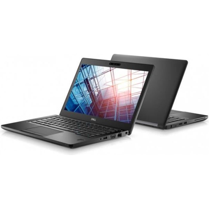 Pc Portable Dell Ordinateur Portable Dell Latitude 5290 - 16go - 500go Ssd Noir