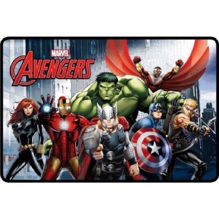 Tapis Disney Avengers 80 x 50 cm enfant GUIZMAX