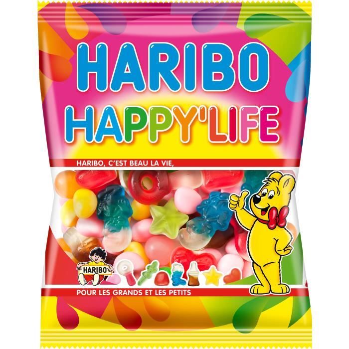 Assortiment de bonbons Happy Life 275 g Haribo