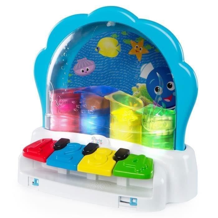 BABY EINSTEIN La palourde musicale Pop & Glow Piano™ - Bleu