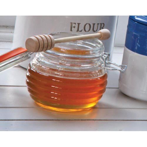 Kitchen Craft Home Made Pot à miel en forme de ruche avec joint silicone Verre 650 ml - KCHMHONEYGL
