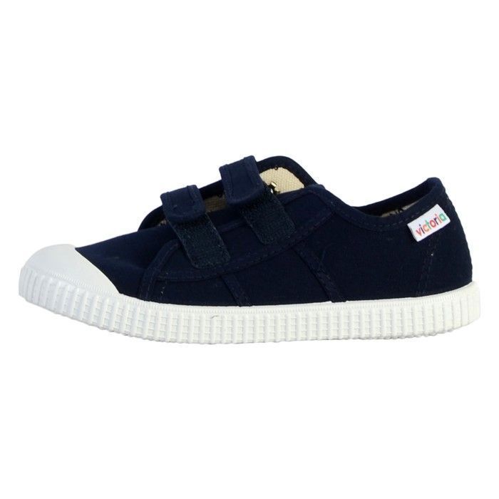 VICTORIA Baskets 36606 Velcro Marine Enfants